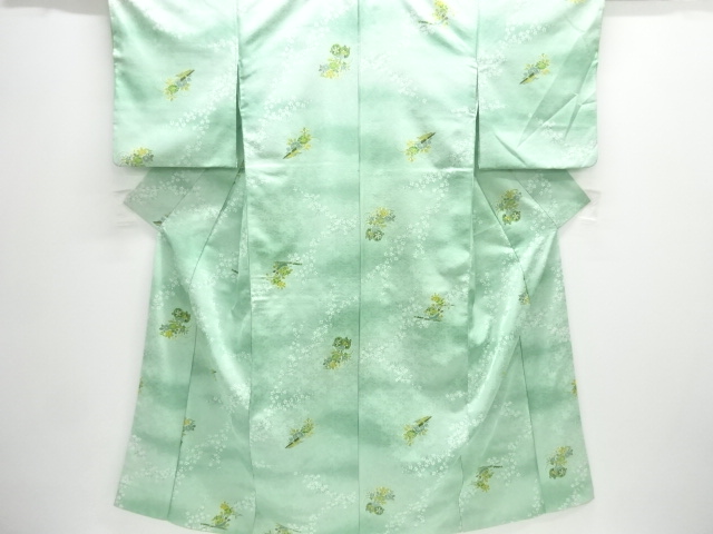 JAPANESE KIMONO / KOMON / FLOWER CART 